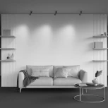 Потолочный светильник накладной Maytoni Calipso C108CL-01-GU10-BS