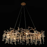 Подвесная люстра Loft IT Bijout 10068/1000 GB (220V, на тросе, ветки)