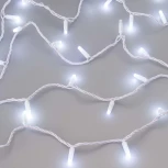 Светодиодная гирлянда ARD-STRING-CLASSIC-10000-WHITE-100LED-MILK-FLASH White (230V, 7W) (IP65)
