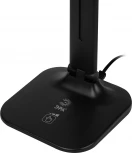 Офисная настольная лампа светодиодная складываемая с регулировкой яркости ЭРА NLED-484-11W-BK