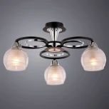Потолочная люстра Arte Lamp Ginevra A1604PL-3BK
