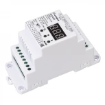 Декодер SMART-K23-DMX512-DIN (12-24V, 3x6A) (Arlight, IP20 Пластик, 5 лет) 027126