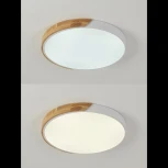 Потолочный светильник круглый светодиодный Natali Kovaltseva Scandinavian LED LAMPS 81182 с пультом ДУ, моб. приложением 140W, белый, LED (регулировка яркости, 220V, круглые)