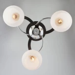 Потолочная люстра Eurosvet 9654 9654/3 хром/венге (220V, шарики)