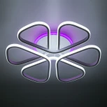 Потолочная люстра RGB Citilux Сезар Смарт CL233A250E (LED, 220V, умный дом - Алиса, Маруся, Сири, цветы)