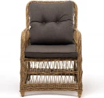"Цесена" кресло плетеное из искусственного ротанга, цвет соломенный 4SIS арт.УТ-00006747