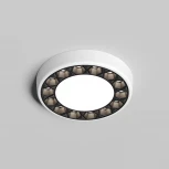 Встраиваемый точечный светильник Denkirs Dual DK2441-WB (LED, 220V, круглые)