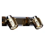 Спот Eurosvet 23463 23463/2 хром / античная бронза