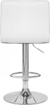 Стул барный DOBRIN CANDY (белый) 5006-LM CANDY, цвет сиденья белый, основания хром
