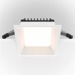 Точечный светильник встраиваемый Maytoni Okno DL054-12W3K-W