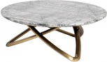 Журнальный стол Garda Decor 57EL-STOL/ZH-790A (Золото/Серый)