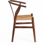 Стул WISHBONE (mod.CB2212) дерево вяз, 57*50.5*79.5, Темный Орех (№5) Tetchair 12826