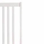 Стул SWEDEN white, ткань бежевая (Ford William 7) (Многослойная фанера)