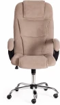 Компьютерное кресло игровое Tetchair BERGAMO (Флок/Бежевый)