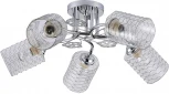 Потолочная люстра на штанге Escada Weigela 1113/5PL E27*40W Chrome (220V)