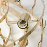 Подвесная люстра Lussole Duval LSP-8856 (220V, на тросе, круглые)