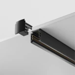 Шинопровод 2м Trinity накладной/подвесной черный (трехфазный) Maytoni Technical TRX005-312B (220V)