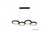 Подвесной светильник iLedex Ring Star 9004-4-D BK