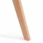 Стул TULIP (mod. 73) желтый (дерево/пластик/ПУ)