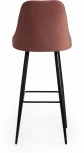 Стул барный KISH (mod. 714) Tetchair (Коралловый,Черный).