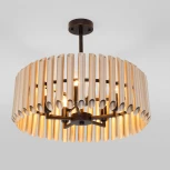 Потолочная люстра на штанге Castellie 361/5 черный/шампань (220V)