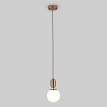Подвесной светильник Eurosvet Bubble 50151/1 (220V, на проводе, шар)