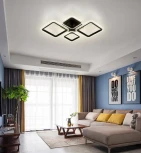 Потолочная светодиодная люстра с пультом и управлением смартфоном 80W Opti LED LAMPS 81232 Natali Kovaltseva