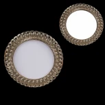 Встраиваемый точечный светильник светодиодный Reluce 53106-9.0-001RD LED6W GD (220V, круглые)