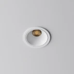 Встраиваемый светильник Maytoni Alfa LED DL043-01-10W2.7K-RD-W (220V, круглые)