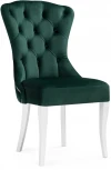 Деревянный стул Woodville Милано 1 зеленый / белый 474339