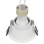 Встраиваемый светильник под лампу MR11 с цоколем GU10 белый Wolta Acento WDL-MR11/03W-R