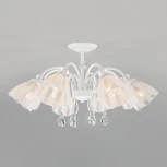 Потолочная люстра на штанге Eurosvet Floranse 30155/8 белый (220V)