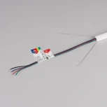 Светодиодная лента герметичная WAVE-TOP-A240-18x15mm 24V RGB (10 W/m, IP54, 5m, wire x1) (Arlight, Вывод прямой) 052417