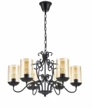 Подвесная люстра Arti Lampadari Gardena E 1.1.6 B (220V, на цепи, подсвечник, свеча)