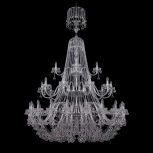 Подвесная люстра Bohemia 1409 1409/20+10+5/530/XL-203/3d/Ni