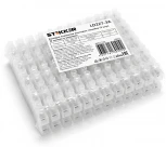 Клемма винтовая 12 пар Stekker 39077