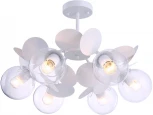 Потолочная люстра на штанге Freya Satellite FR5165PL-06W (220V, шарики)