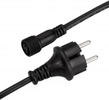 Шнур питания ARD-PRO-BALL-LIVE-1.5M Black (230V, 1.6A) (Ardecoled, Закрытый) 025653
