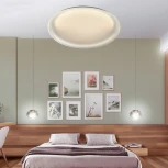 Настенно-потолочный светильник Sonex Jolly 7775/ELN пластик/белый "зв. небо" LED 76Вт 3000/4000/6000К (для детской, 220V, круглые, звездное небо, IP43)