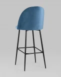 Стул барный Stool Group Марсель велюр пыльно-синий УТ000025277