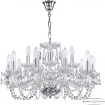 Подвесная люстра Bohemia 119 119/10+5/240 Ni