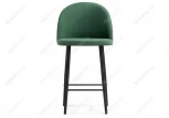 Барный стул Woodville Амизуре катания изумруд / черный матовый 459858