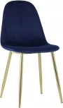 Стул Stool Group Валенсия велюр синий золотые ножки УТ000003336