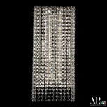 Бра светодиодное APL LED Sicilia SH500.B1.20-45.A.Ni.4000 (220V, хрусталь, подвески)