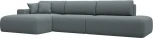 Диван угловой Лига-036 НПБ Модерн Лонг левый угол Лига Диванов (Рогожка) арт.124696L
