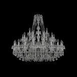 Подвесная люстра Bohemia 1410 1410/20+10+5/360/Ni/V0300