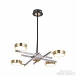 Потолочная люстра на штанге Arte Milano 271279/4 NI/GD (LED, 220V)