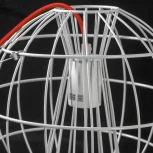 Подвесной светильник Lussole Lgo Nampa LSP-9932 (220V, на тросе, шар, клетка, IP21)