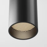 Потолочный светильник FOCUS LED 3000K 1x12Вт 50° Maytoni Technical C056CL-L12B3K-W-B (220V, круглые)