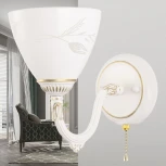 Бра с выключателем Arte Milano AM343837 347837/1W WT+G (220V)